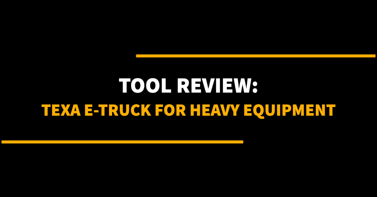 Remote Diagnostics Tool Review: TEXA E-Truck for Off-Highway Equipment