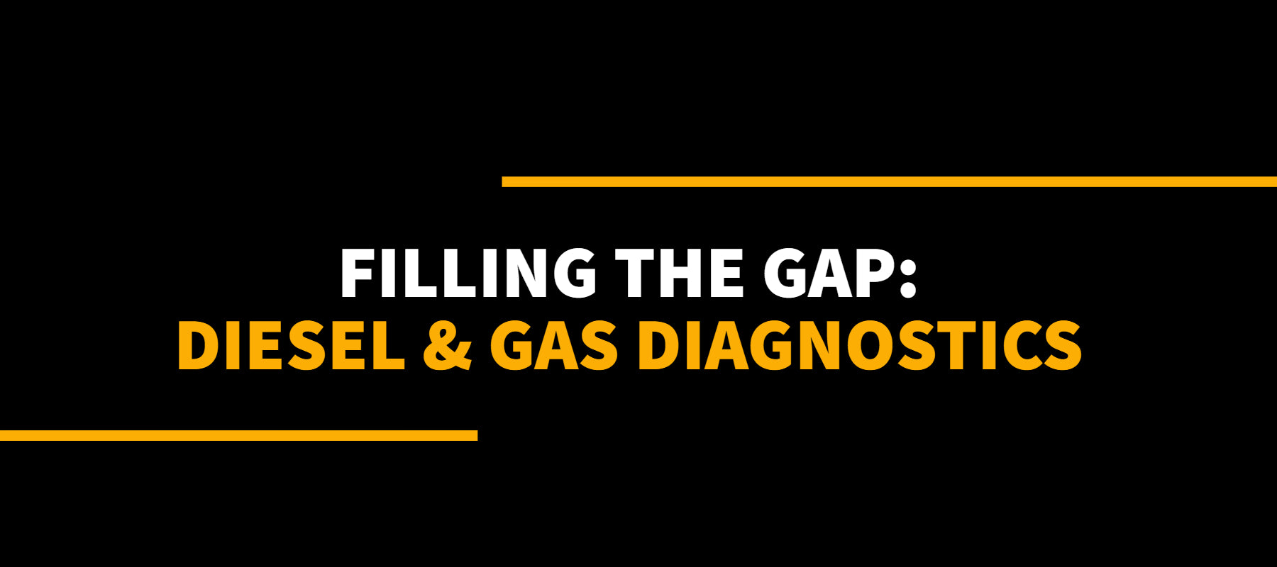 Filling the Diagnostic Tool Gap on Your Fleets Gas Vehicles