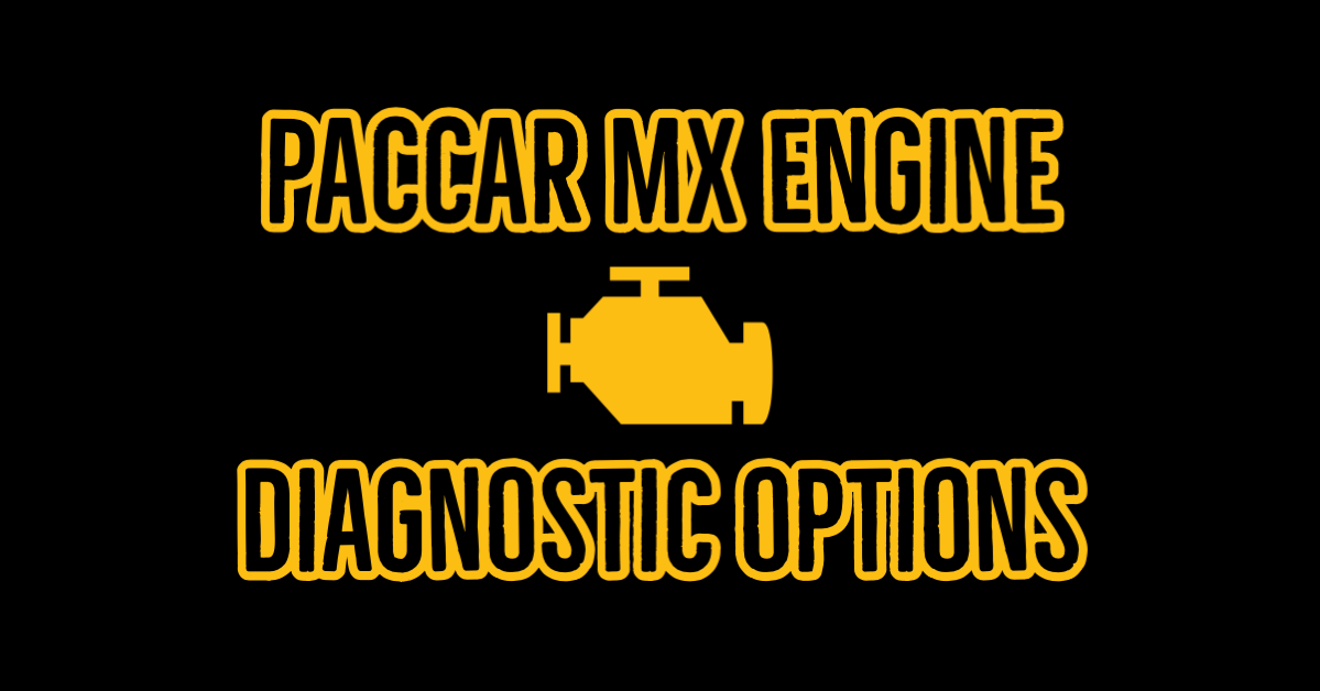 PACCAR MX Engine Diagnostic Options