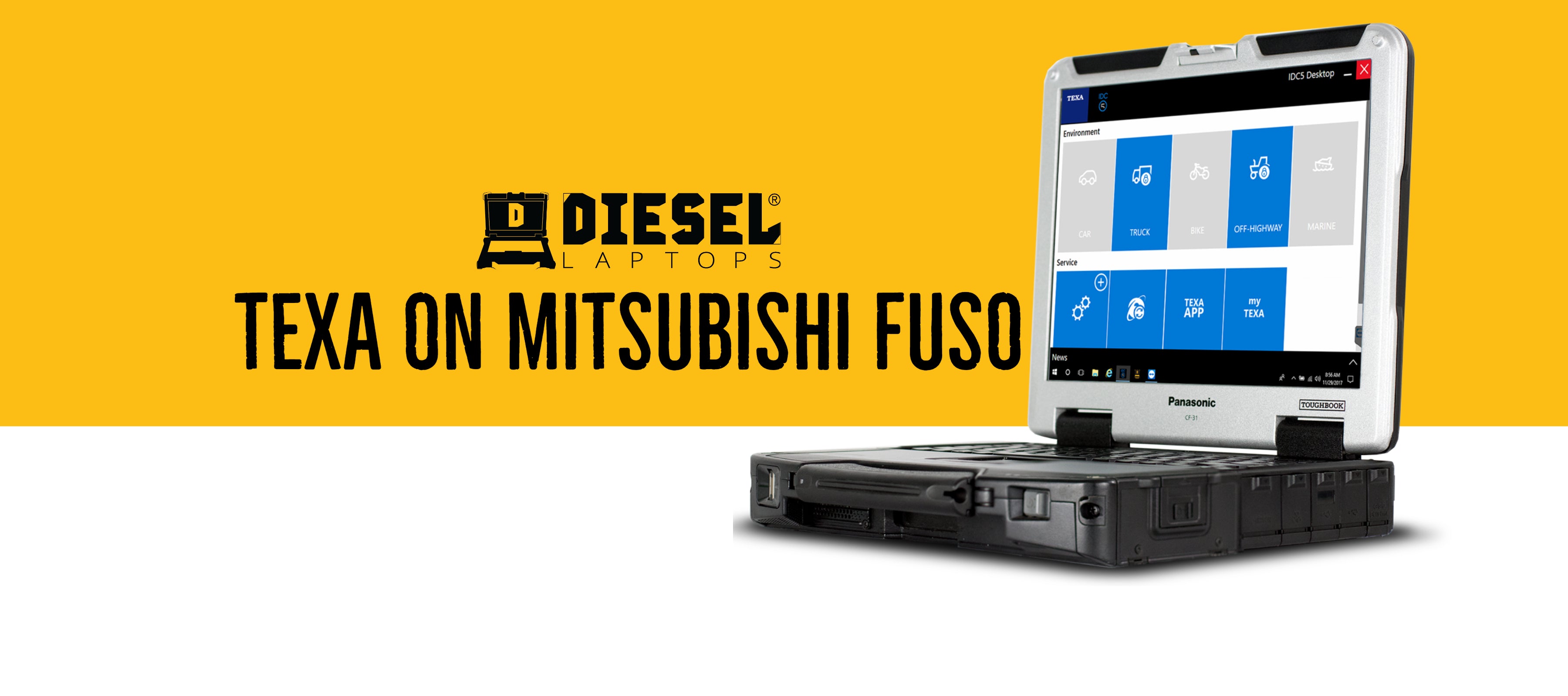 TEXA Truck Software with Mitsubishi FUSO