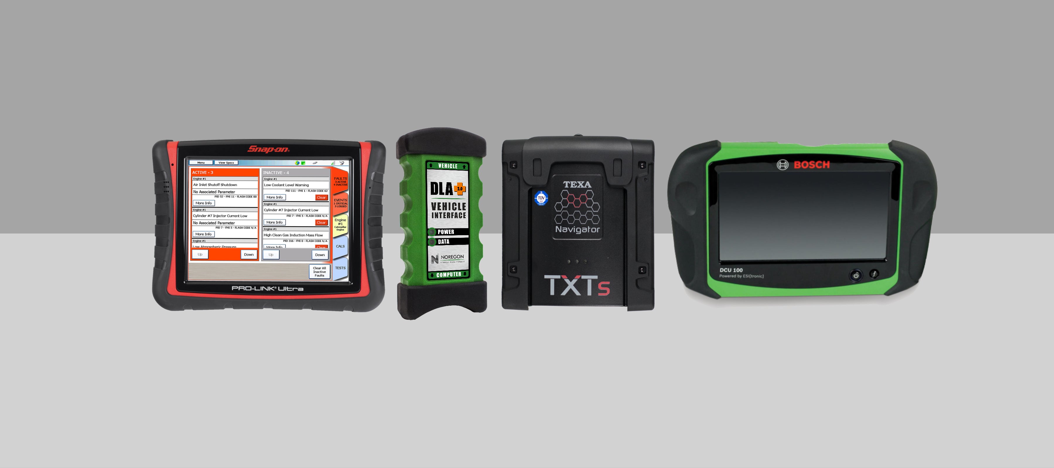 Professional Level Truck Diagnostic Scan Tool Comparison