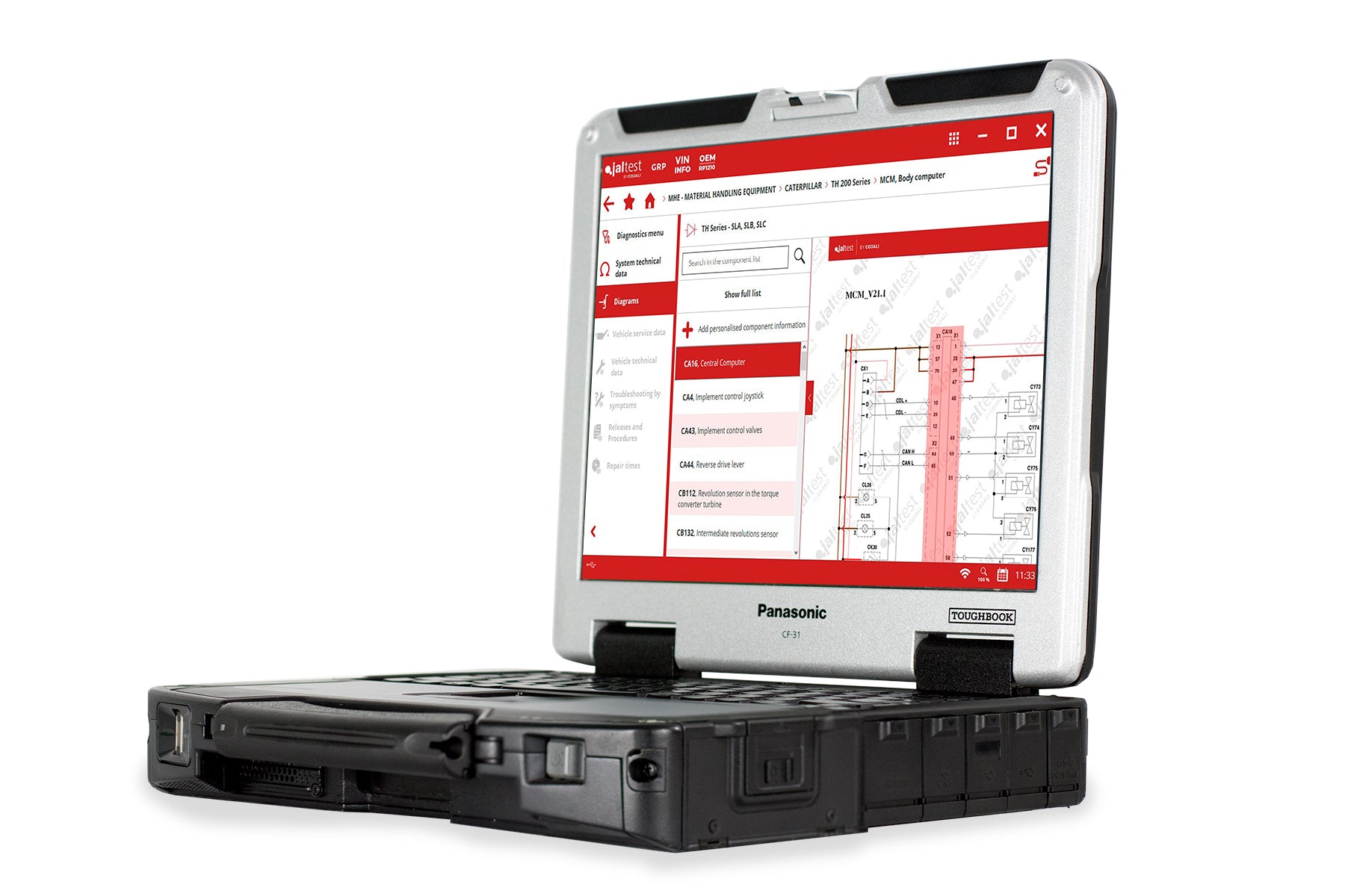 Cojali Jaltest Material Handling Equipment Diagnostic Bundle